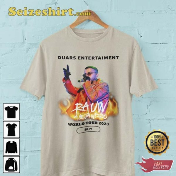 Rauw Alejandro World Tour 2023 Shirt