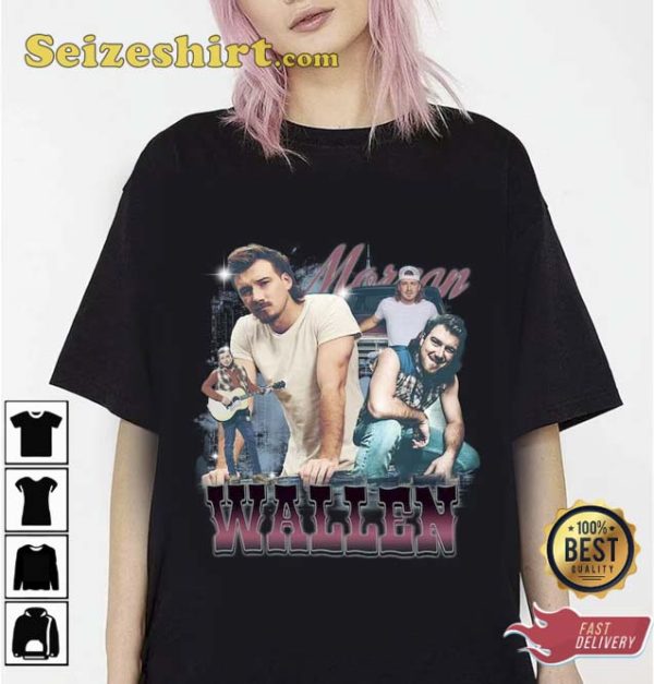 Retro Morgan Wallen Tee Shirt For Fan