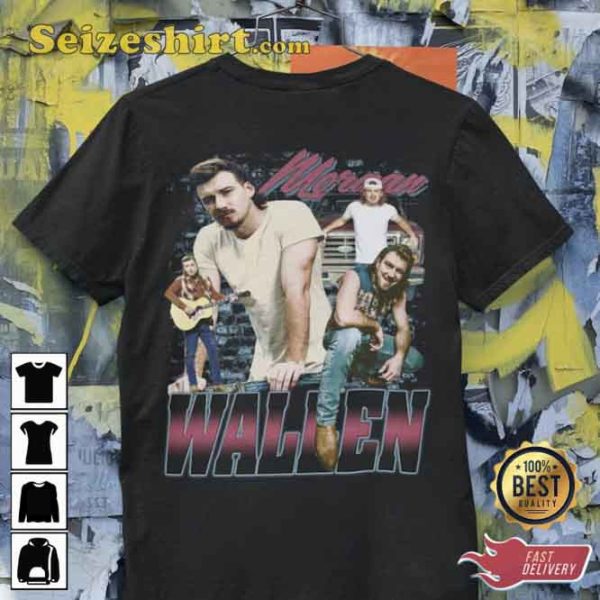 Retro Morgan Wallen Tee Shirt For Fan