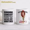 Rihanna Concert Super Bowl Football Coffe Mug
