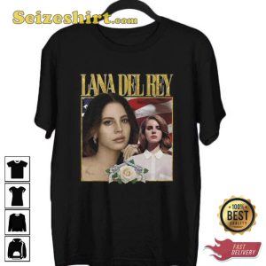 Rose Lana Del Rey Vintage Unisex T-Shirt