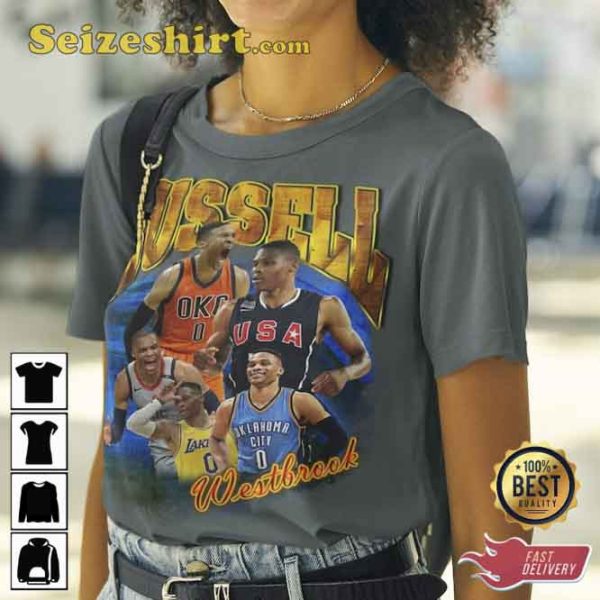 Russell Westbrook Vintage Unisex Tee Shirt