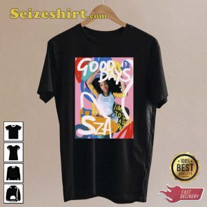 S.Z.A Singer Good Day Vintage Black T-shirt