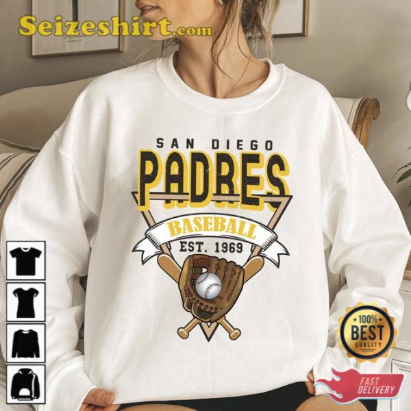 San Diego Baseball Shirt Vintage San Diego Baseball Tee