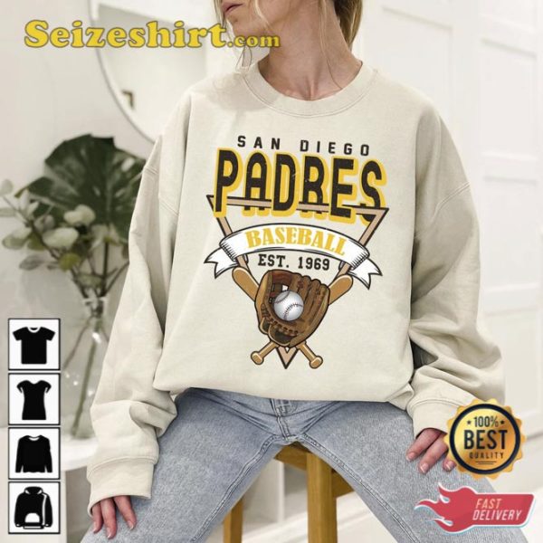 San Diego Baseball Shirt Vintage San Diego Baseball Tee