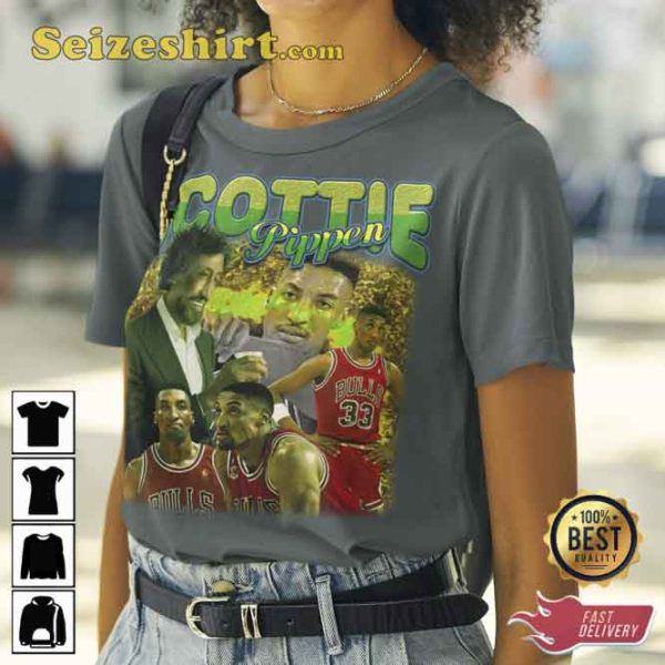 Scottie Pippen Basketball Vintage Unisex Shirt