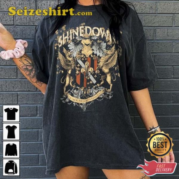 Shinedown Band 90s Vintage Shirt The Revolutions Live Tour 2023