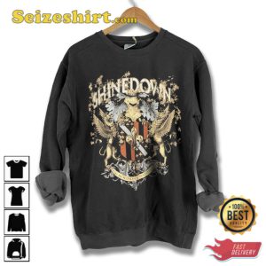 Shinedown Band 90s Vintage Shirt The Revolutions Live Tour 2023