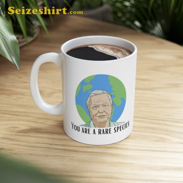 Sir David Attenborough Rare Species Attenborough Mug