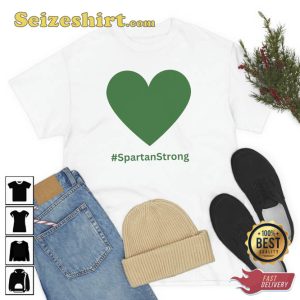 Spartan Strong Heart Unisex Tee Shirt