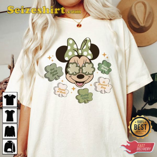 St Patricks Day Minnie Shirt Magical St Patricks