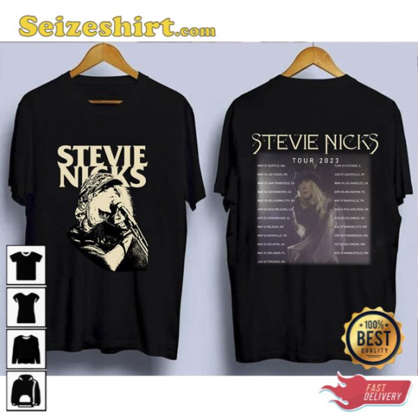 Stevie Nicks Tour 2023 Fleetwood Mac Band Shirt For Fans