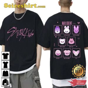 Stray Kids Maxident Album Shirt Kpop FaN