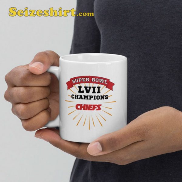 Super Bowl Champions 2023 LVII Chiefs Mug