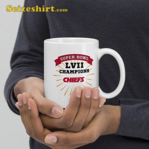 Super Bowl LVII Champions 2023 Kansas City Chiefs Mug Gift for Fan