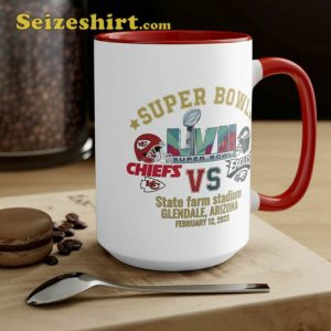 Super Bowl LVII Philadelphia Eagles vs Kansas City Chiefs Mug