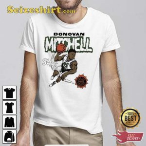 Super Hero Comic Donovan Mitchell Shirt