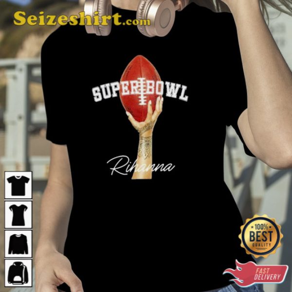 Superbowl Rihanna Halftime Show TShirt