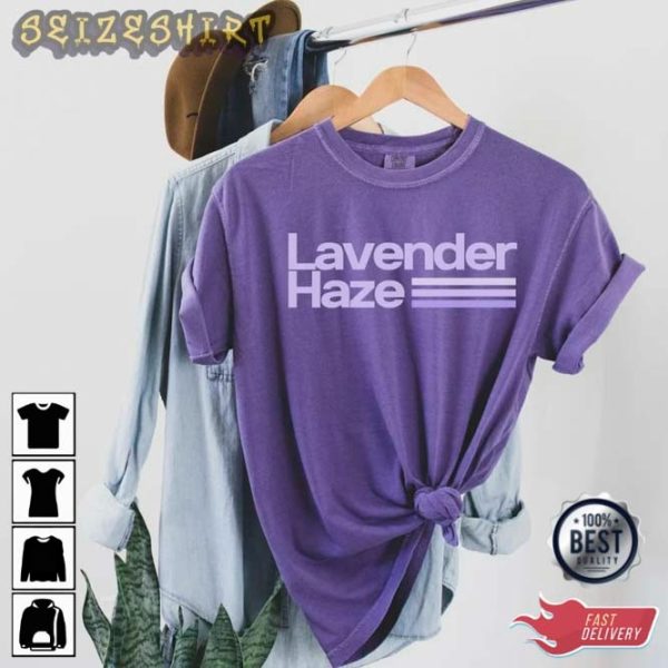 Taylor Inspired Lavender Haze Unisex Crewneck T-Shirt