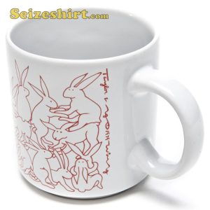 Taylor Rabbit Animates Series Red Daytime 1979 Mug