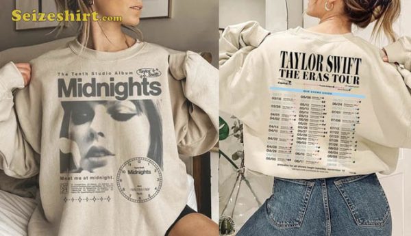 Taylor The Eras Tour 2023 New Show Added Trending Sweatshirt