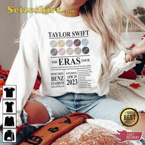 Taylor The Eras Tour Shirt