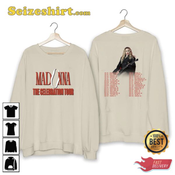 The Celebration Tour 2023 Shirt Gift for Madonna Fan