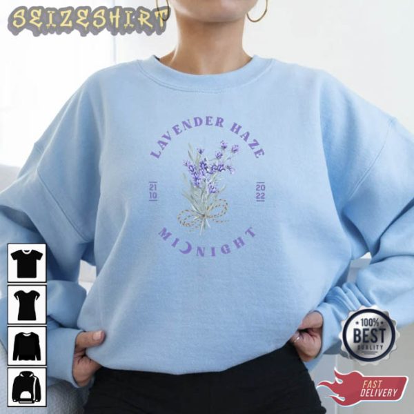 The Eras Tour 2023 Lavender Haze Midnight Sweatshirt