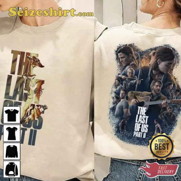 The Last of Us Part II Style Comic Tees