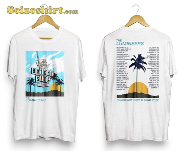 The Lumineers Brightside World Tour 2022 Shirt