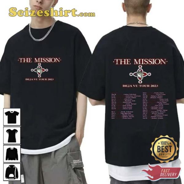 The Mission Deja Vu Tour 2023 2Side Tee Shirt