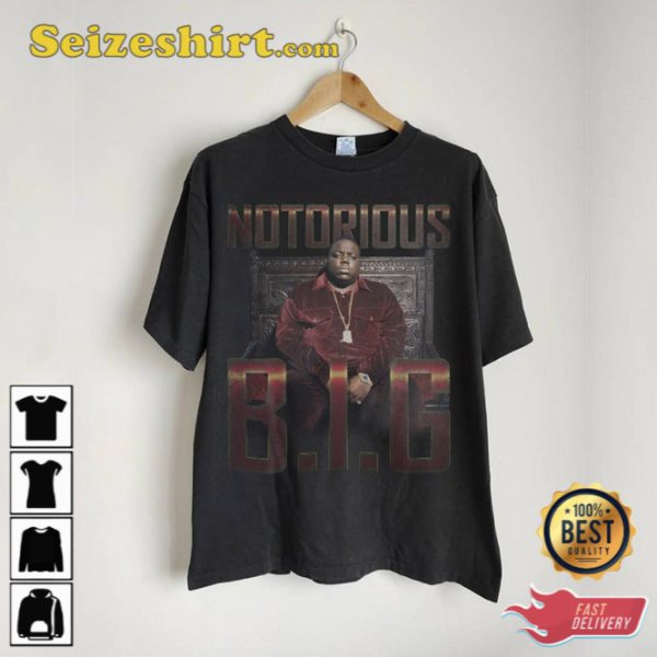 The Notorious B.I.G Streetwear Gifts Shirt Hip Hop 90s Vintage