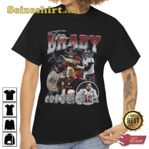 Tom Brady 90s Style Vintage Sports Unisex T-Shirt