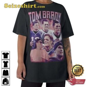 Tom Brady Football Graphic Tee