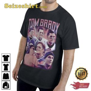 Tom Brady Football Graphic Tee