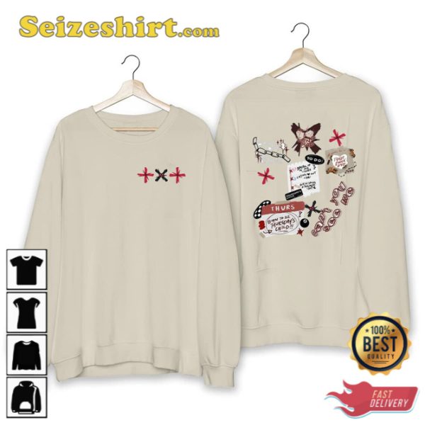 Tomorrow X Together Temptaion Album Thursday’s Child Track List TxT Fan Shirt