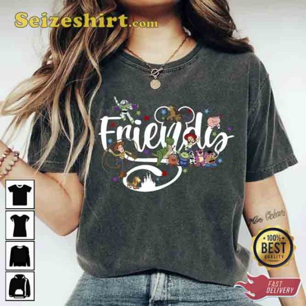 Toy Story Friends Comfort Colors Shirt