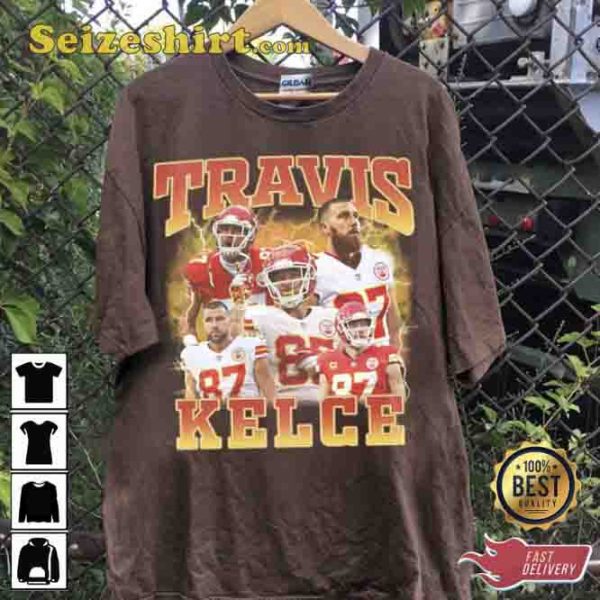 Travis Kelce Football Vintage 90s Unisex Sweatshirt