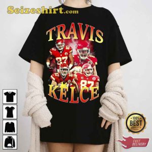 Travis Kelce Shirt Vintage 90s Best Seller Unisex Sport Sweatshirt