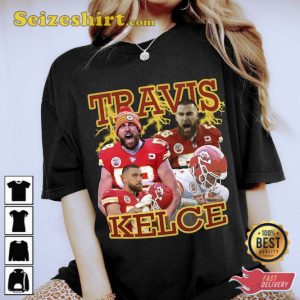 Travis Kelce Vintage 90s Shirt Travis Kelce T-Shirt