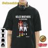 Travis Kelce vs Jason Kelce Football Shirt