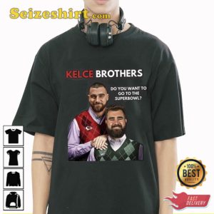 Travis Kelce vs Jason Kelce Shirt Kelce Brothers T-Shirt