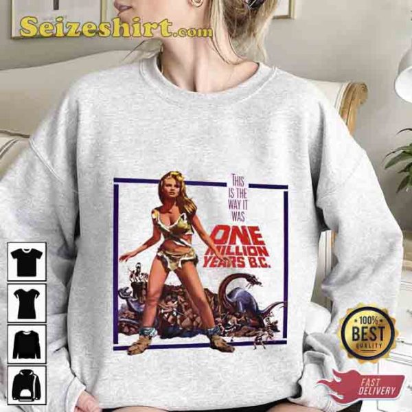 Tribute To Raquel Welch One Million Years B.C T-Shirt