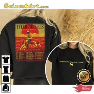 Tyler Childers Music Send In The Hounds Tour Album T-Shirt