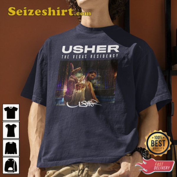 Usher My Way The Vegas Residency Tour 2023 Shirt