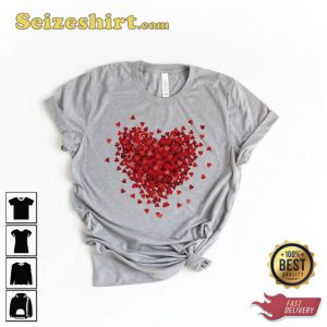 Valentine's Day 3D Heart Shirt