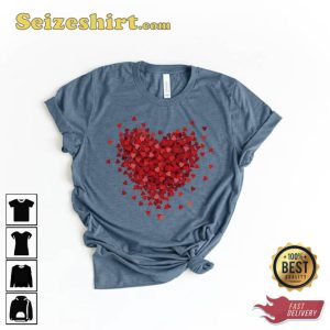 Valentine's Day 3D Heart Shirt