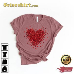 Valentine’s Day 3D Heart Shirt