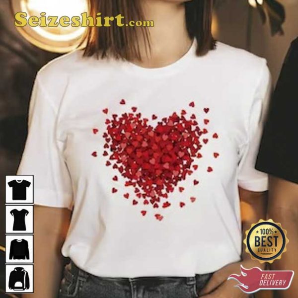 Valentine’s Day 3D Heart Shirt