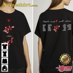 Vintage 1990 Depeche Mode World Violator Concert T-Shirt